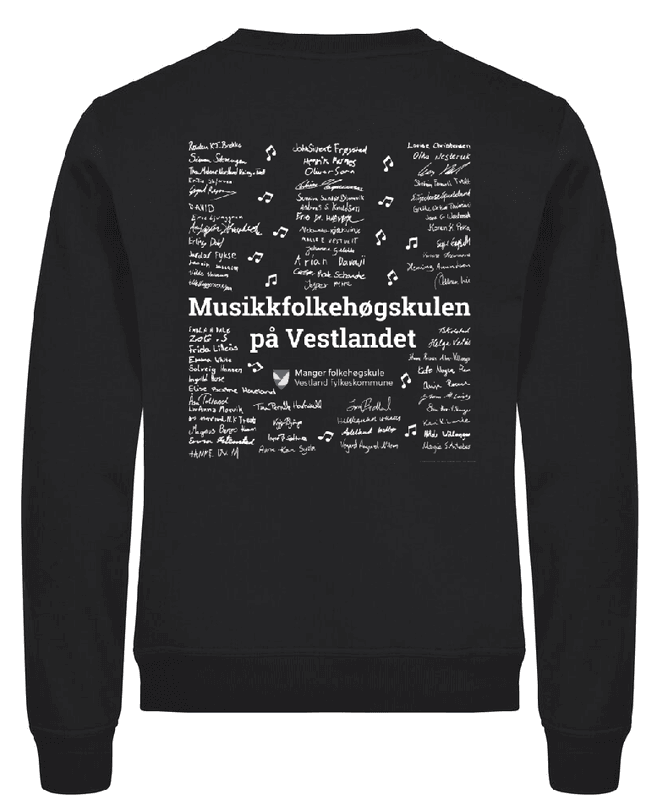 Rundhalset Genser Unisex Manger Folkehøgskule 